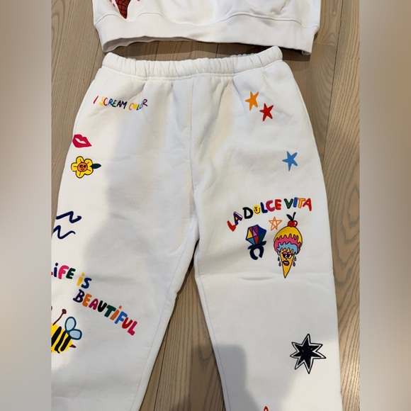 Mayfair x ISCREAMCOLOUR “somebody loves you” sweatsuit. - Picture 7 of 10